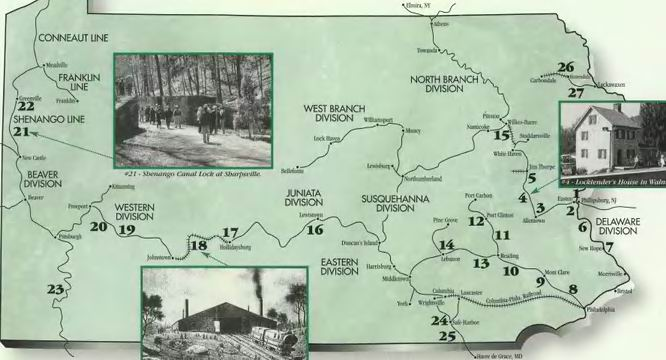 PA Canal Sites